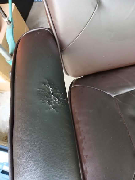 Photo of free Dark brown swivel/reclining chair (Rowlands Gill NE39) #4
