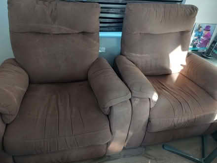 Photo of free Two single seater and one 2 seater sofa with mechanical leg (Chigwell IG7) #1
