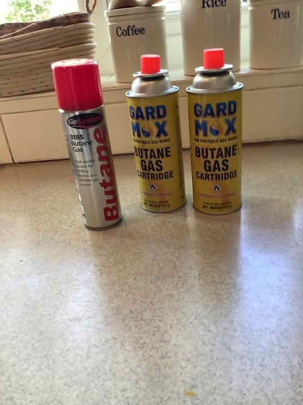 Photo of free Butane gas cartridges (Cheadle Hulme SK8) #1