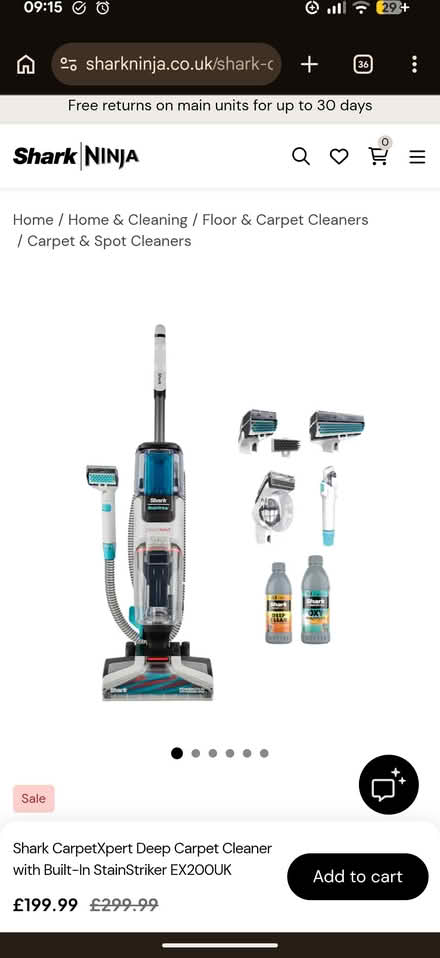 Photo of TO BORROW - carpet steam cleaner (By Ealing hospital UB2) #1