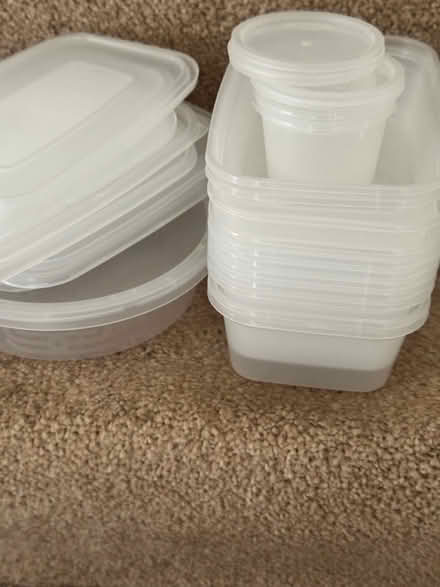 Photo of free Plastic containers (Caerphilly town center CF83) #1