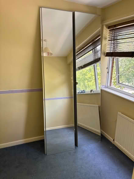 Photo of free 4x Mirror wardrobe doors (Erdington B24) #1