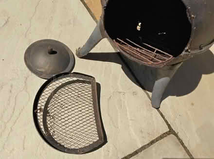 Photo of free Small Steel Chiminea (Welwyn AL6) #4