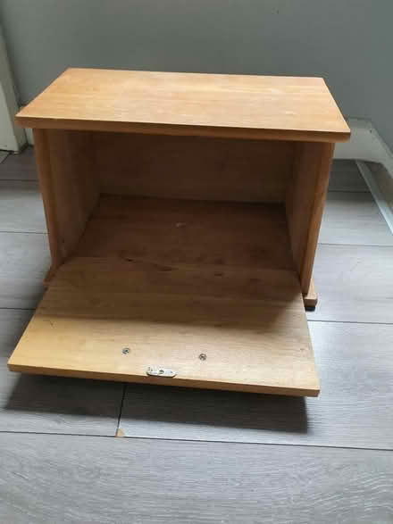 Photo of free wooden storage cabinet (E17) #2