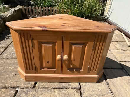 Photo of free Pine Corner Cabinet or Cupboard (Wheatley OX33) #1