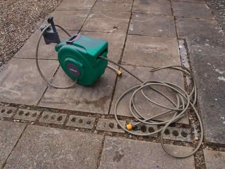 Photo of free Hozelock garden/car hose (Harleston IP20) #1
