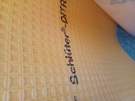 Photo of free Ditra mat/membrane orange (Epping CM16) #1