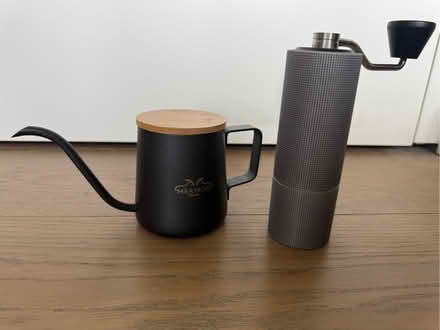 Photo of free Coffee grinder & pour over kettle (Barbican EC2Y) #1