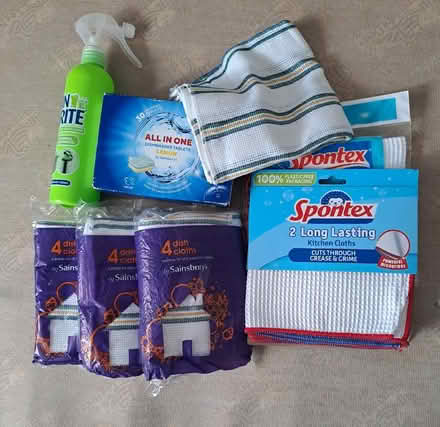 Photo of free Dish cloths / Dishwasher Tablets / Bin Brite (ONE LOT) (Harefield SO19) #1