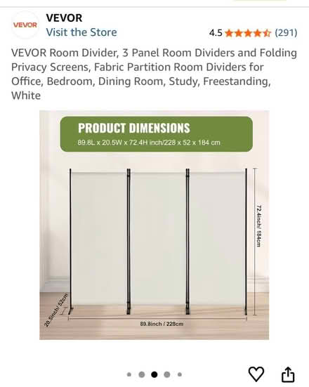 Photo of free Room Divider (El Cerrito) #1