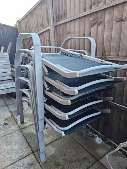 Photo of free 6 x garden chairs (Gu7 1ax) #2