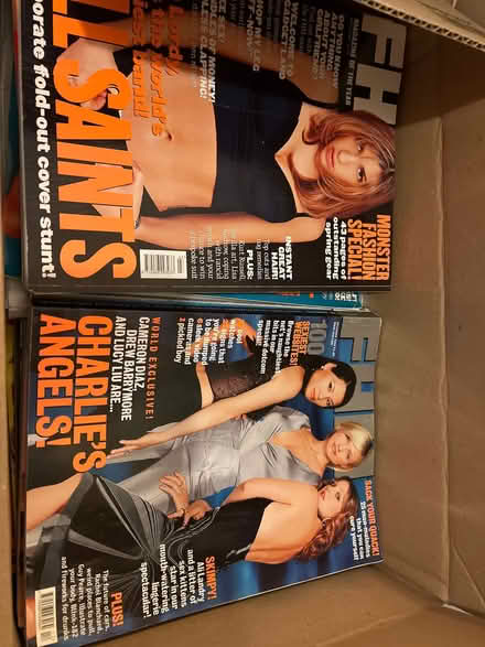 Photo of free FHM and Maxim magazines from 1996ish to early 2000s. (High Town LU2) #1
