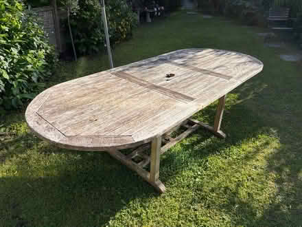 Photo of free Extendable garden table & 2 chairs (Farnham GU9) #3