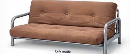 Photo of free Brown Argos Mexico sofa bed/futon (L13) #2
