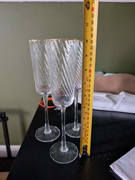 Photo of free Champagne flutes (Grange Park SN5) #2