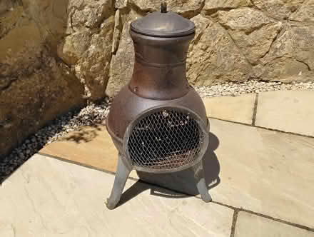 Photo of free Small Steel Chiminea (Welwyn AL6) #2