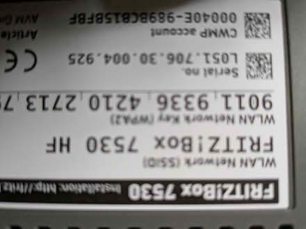 Photo of free Fritzbox 7530 router (Shap CA10) #2