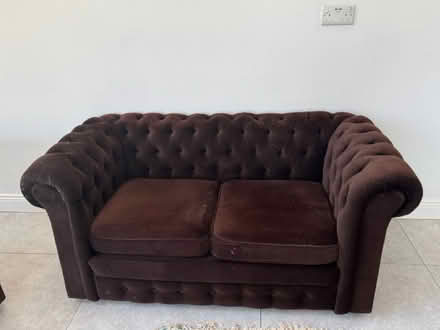 Photo of free 2 seater couch and matching chair (Dublin 18) #1