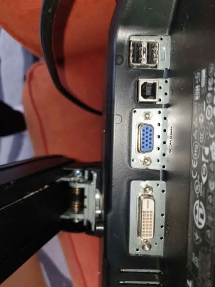 Photo of free Dell monitor with adjustable height. No hdmi port (Teversham CB1) #2