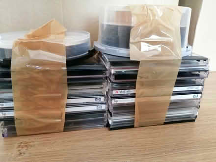 Photo of free CDs and DVDS -blank and unused (Howe Green CM2) #1