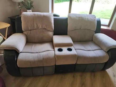 Photo of free Two Seater Recliner Couch (Dunnamaggin) #1