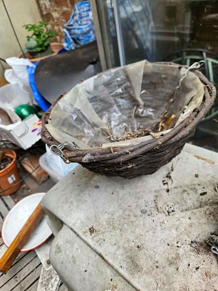 Photo of free Wicker hanging baskets (Loughborough LE11) #3
