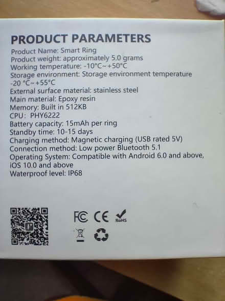 Photo of free "Smart Ring" fitness wearable (Highway SL6) #1