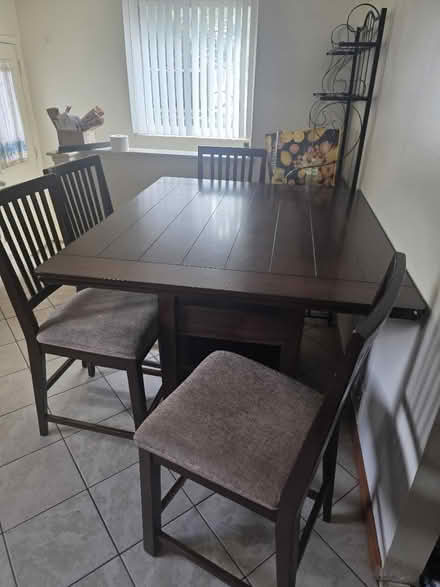 Photo of free Counter height table (Warren and Inkster rd) #1