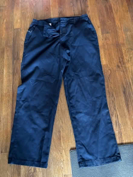 Photo of free 4 Pairs of Blue Work Pants (Clason Point Bronx NY) #1