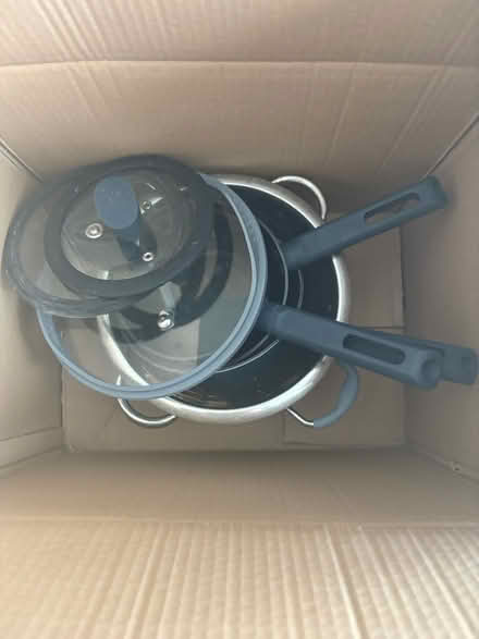 Photo of free Saucepans & coffee machine (Chatham) #1