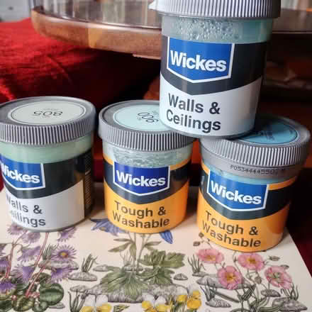 Photo of free 4 Wickes Tester Paint Pots (Rayleigh SS6) #1
