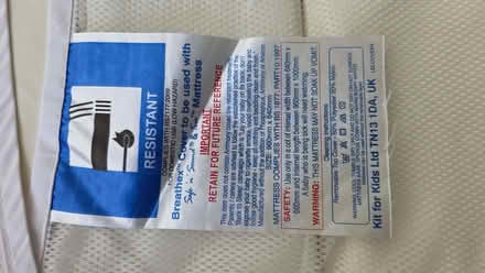 Photo of free Folding Cot Mattress 96 x 64 cm (Old Basing RG24) #4
