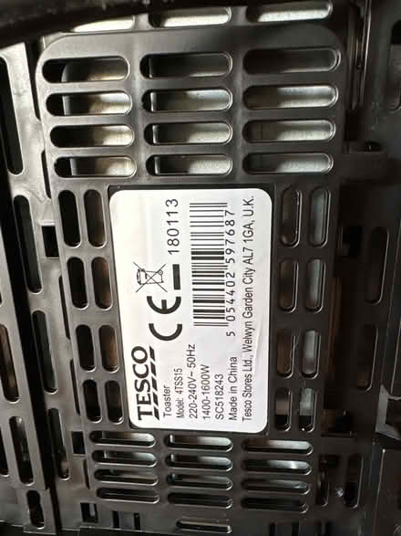 Photo of free 4 slice Toaster (Oakdale,Poole BH15) #4