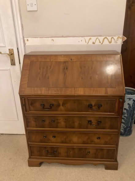 Photo of free Walnut style bureau (Stoke newington N16) #1