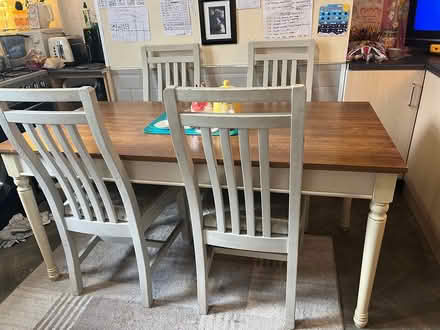 Photo of free Dining Table & 4 Chairs (Thorpe WF3) #1
