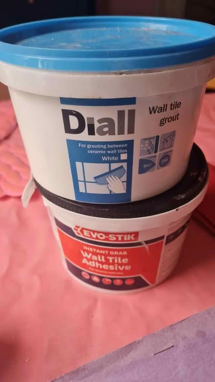 Photo of free Tile Grout and adhesive (Lancaster freehold) #1