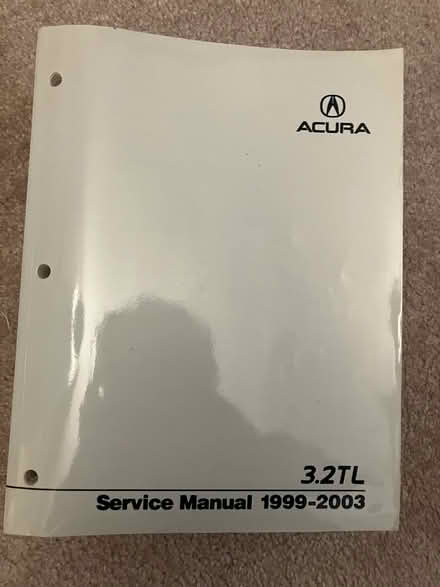 Photo of free 1990-2003 Acura Legend Shop Manual (Cambrian, San Jose) #1