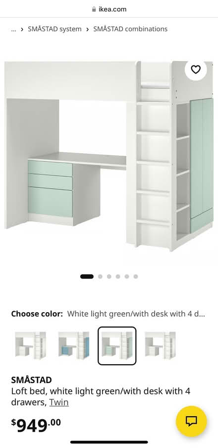 Photo of free IKEA Smastad loft bed (Ten Hills) #1