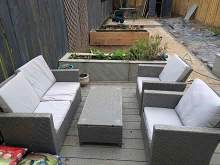Photo of free Garden sofa, table and chairs set (Mosspark, Glasgow G52) #3