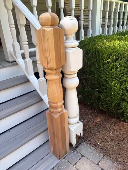Photo of free Two cedar posts (Dublin - near DHS) #1