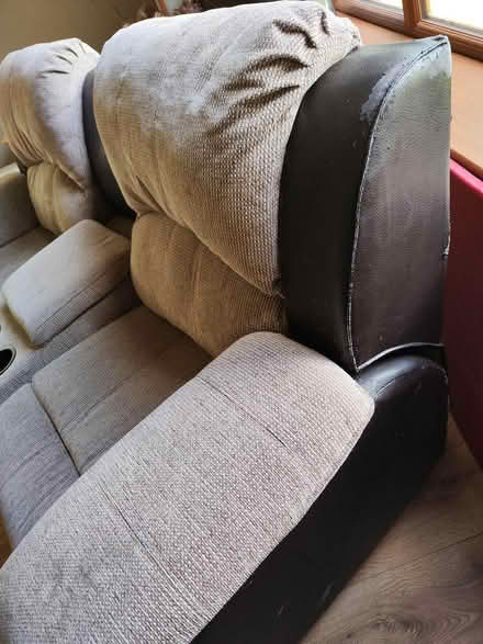 Photo of free Two Seater Recliner Couch (Dunnamaggin) #2