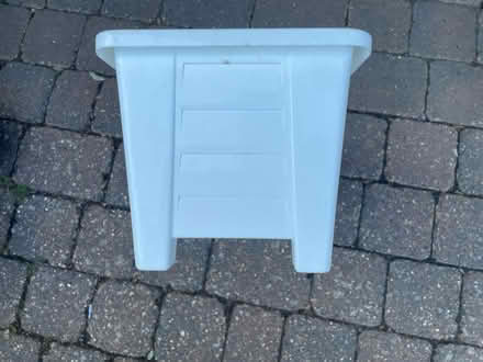 Photo of free White rectangular plastic planter (Crabtree Lane) #2
