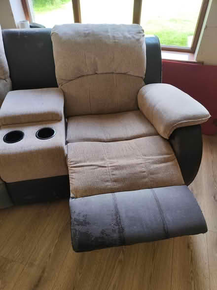 Photo of free Two Seater Recliner Couch (Dunnamaggin) #3