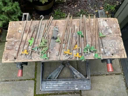 Photo of free tent pegs with carry bag (Belper DE56) #1