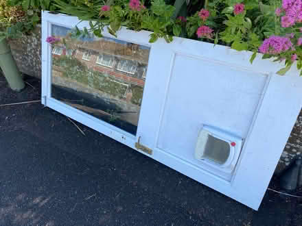 Photo of free Wooden glazed door (Purbrook PO7) #1