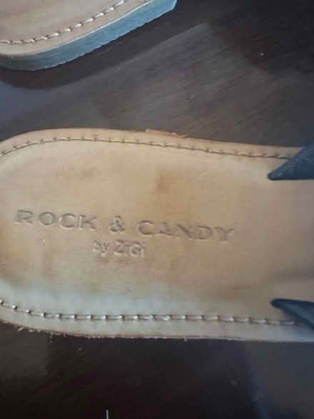 Photo of free Black flat sandals (Burlington) #3