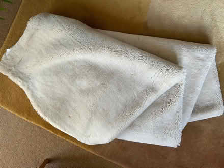 Photo of free Cozy beige throw (Hackney Downs E5) #1