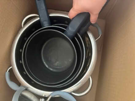 Photo of free Saucepans & coffee machine (Chatham) #2
