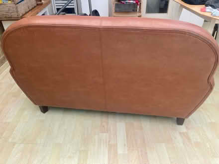 Photo of free Jazz club 2 seater leather sofa (Stoke newington N16) #3