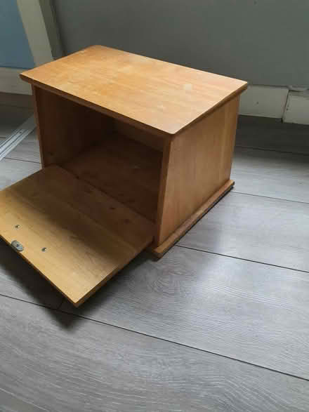 Photo of free wooden storage cabinet (E17) #3
